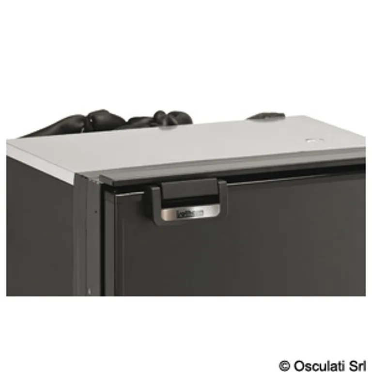 Isotherm Cruise Classic CR49 Total Black 49L kjøleskap, matt sort,12/24V