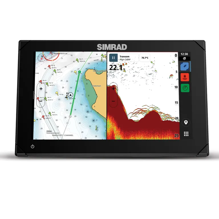 Simrad NSX 3009 9" kartplotter med ekkolodd
