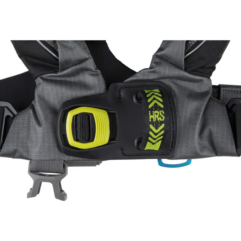 Spinlock Deckvest 6D 170N automatisk oppblåsbar redningsvest med HRS (sort)