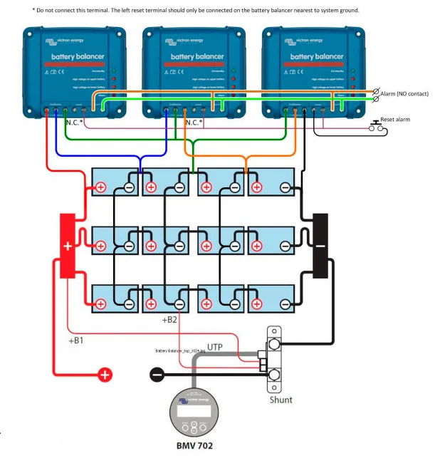 VICTRON Battery Balancer for 24V batterisystem