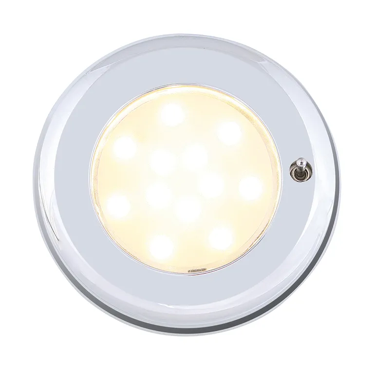 Båtsystem Nova II LED Krom med bryter