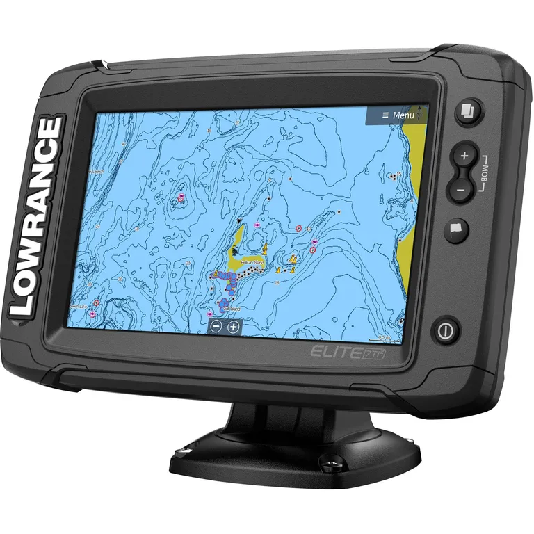 Lowrance Elite-7 Ti2 kartplotter med ekkolodd (inkl. giver)