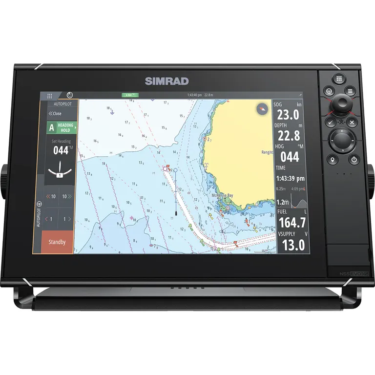 Simrad NSS12 evo3S kartplotter og HALO20+ radarpakke