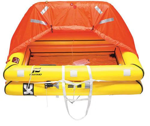 Plastimo ISO 9650-1 Type 1 Gruppe A<24t for 4 personer (Bag)