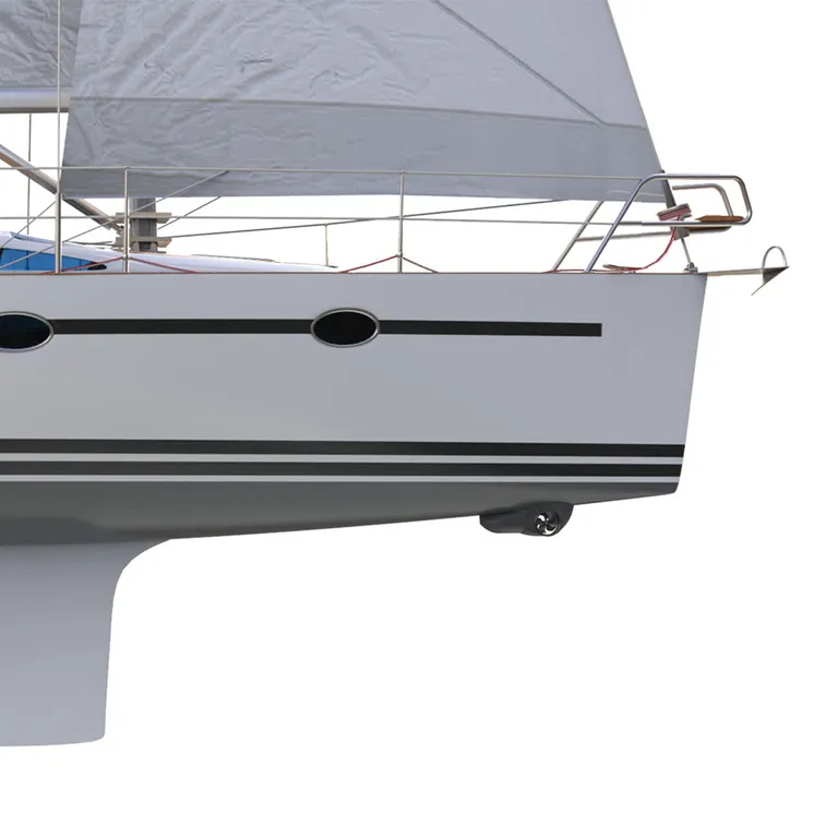 Sleipner SX50/140 utenpåliggende baugpropell SX Hydropod-12V-50kg-50mm