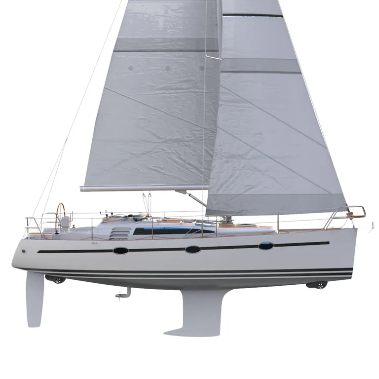 Side-Power SX50/140 utenpåliggende baugpropell (50kg) i SX HydroPod