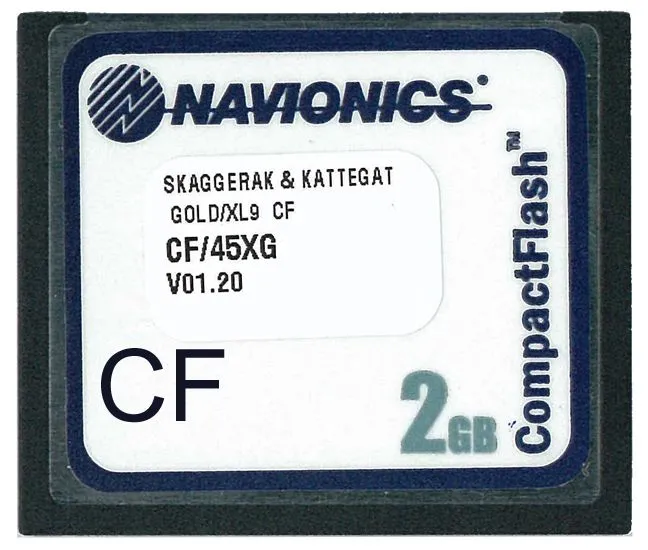 Navionics Platinum+ XL Bergen til Arendal (5P409XL) på CF-brikke