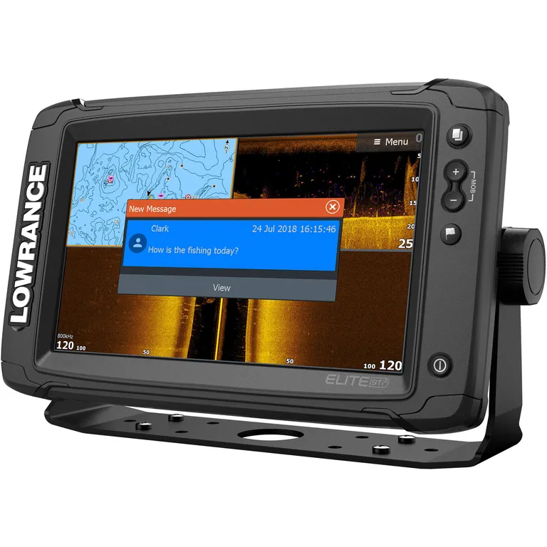 Lowrance Elite-9 Ti2 kartplotter med ekkolodd (inkl. giver)