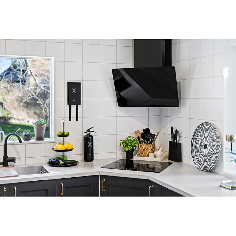 NEXA ABC brannslukker 2kg pulver (Svart)