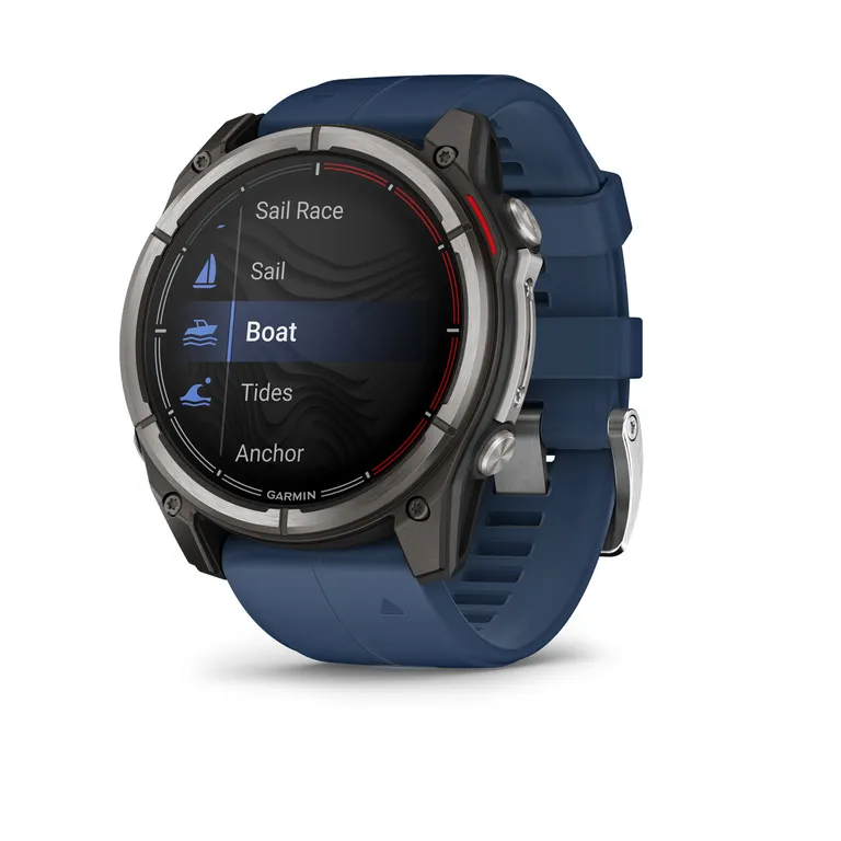 Garmin quatix 8, 51 mm maritim smartklokke med AMOLED-skjerm