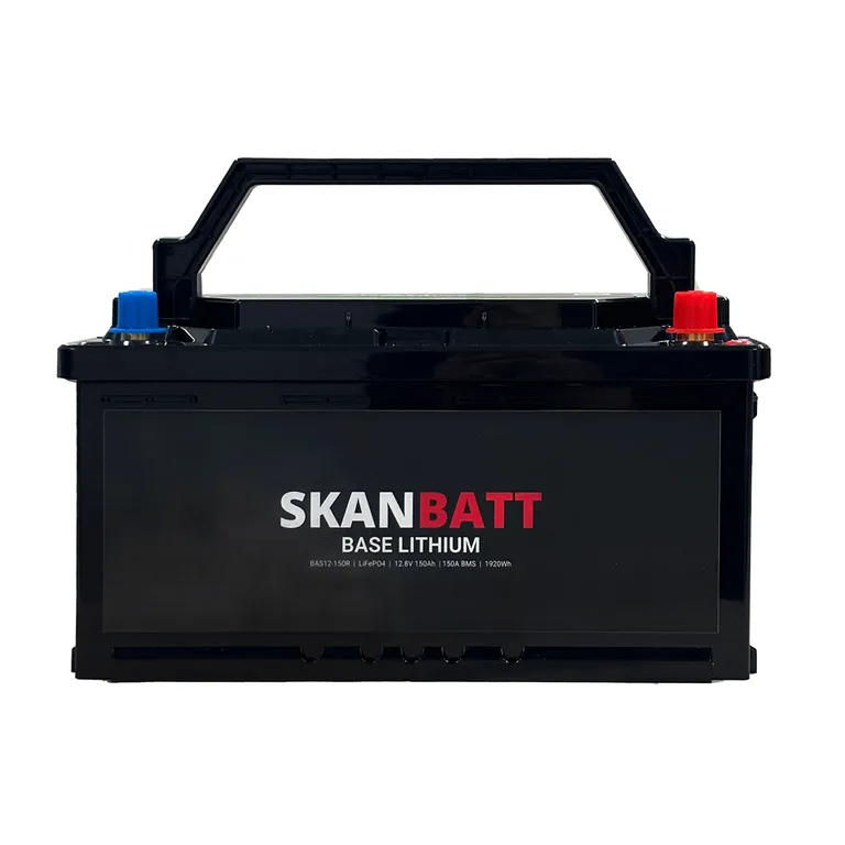 Skanbatt Base Lithium 12V 150Ah 150A BMS Bobil