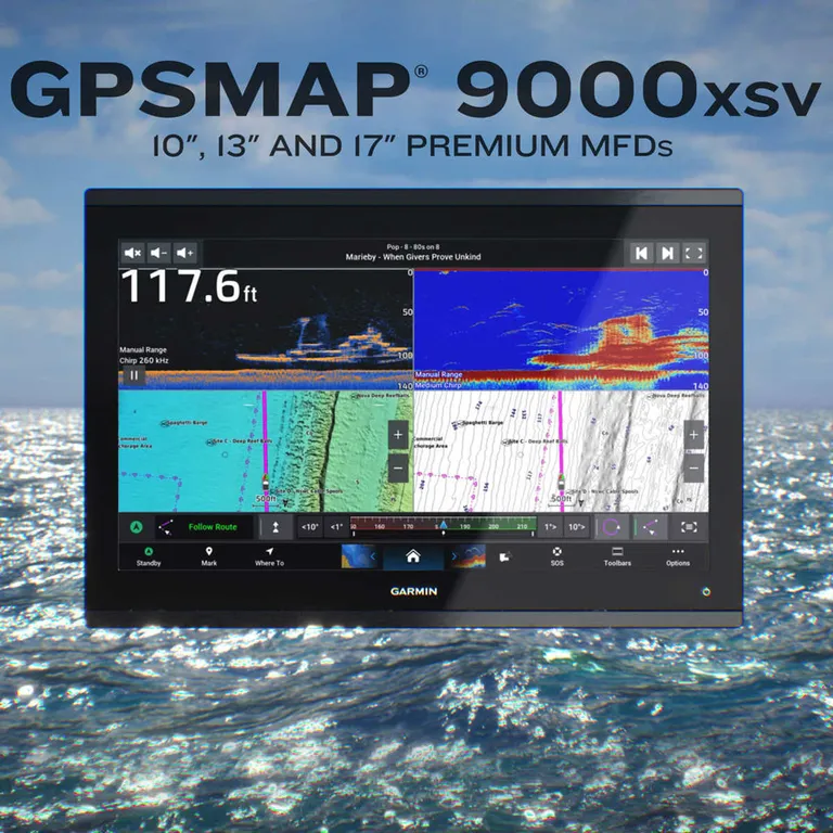 Garmin GPSMAP 9017xsv 17" kartplotter med ekkolodd
