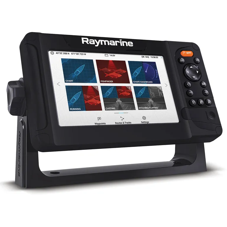 Raymarine Element 7HV 7" kartplotter med ekkolodd inkl. giver