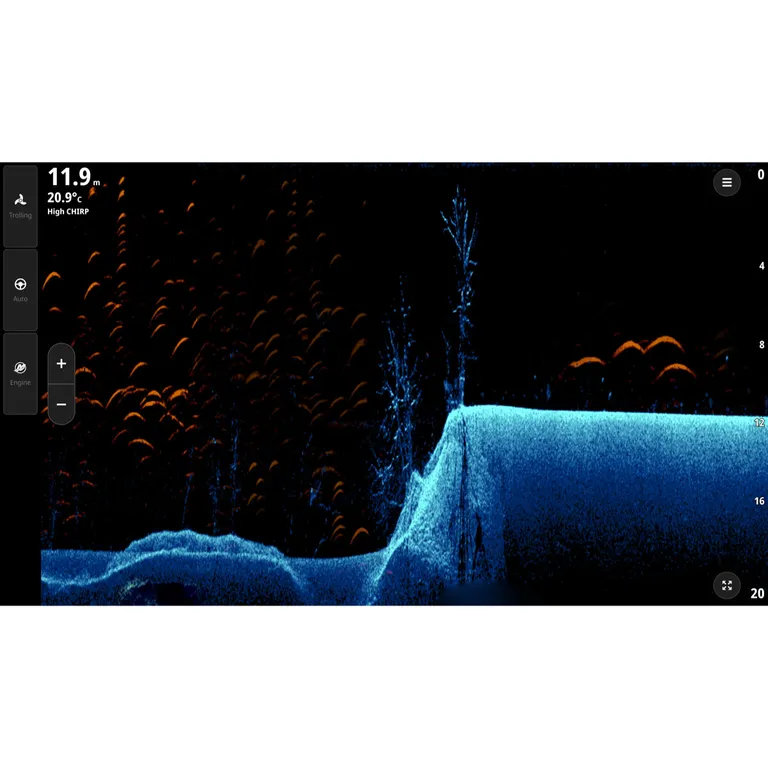 Simrad NSS 4 10" kartplotter med ekkolodd