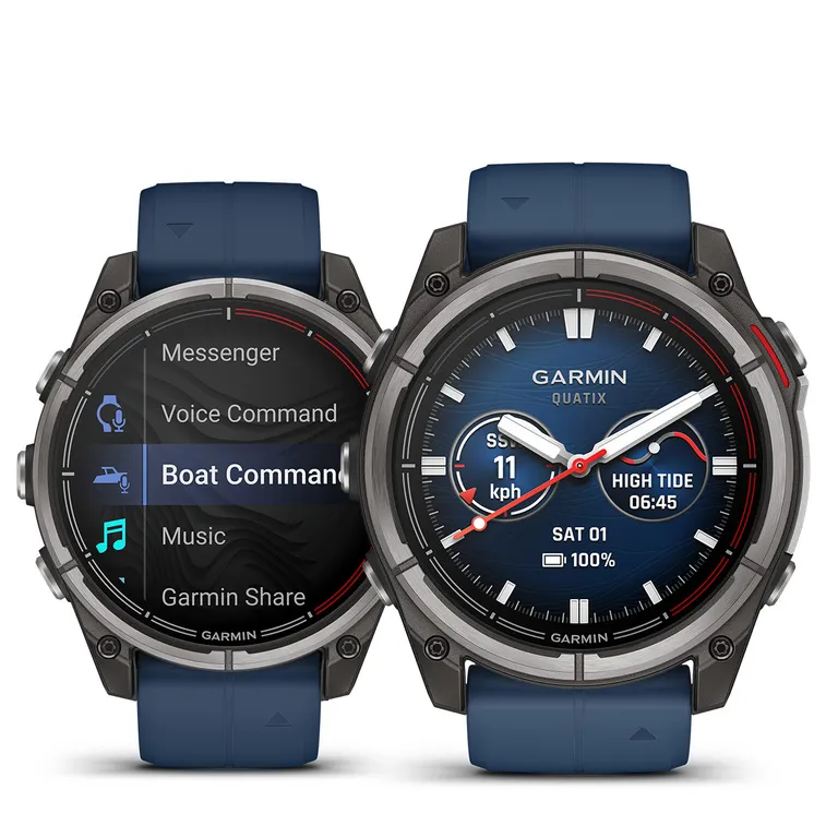 Garmin quatix 8, 51 mm maritim smartklokke med AMOLED-skjerm