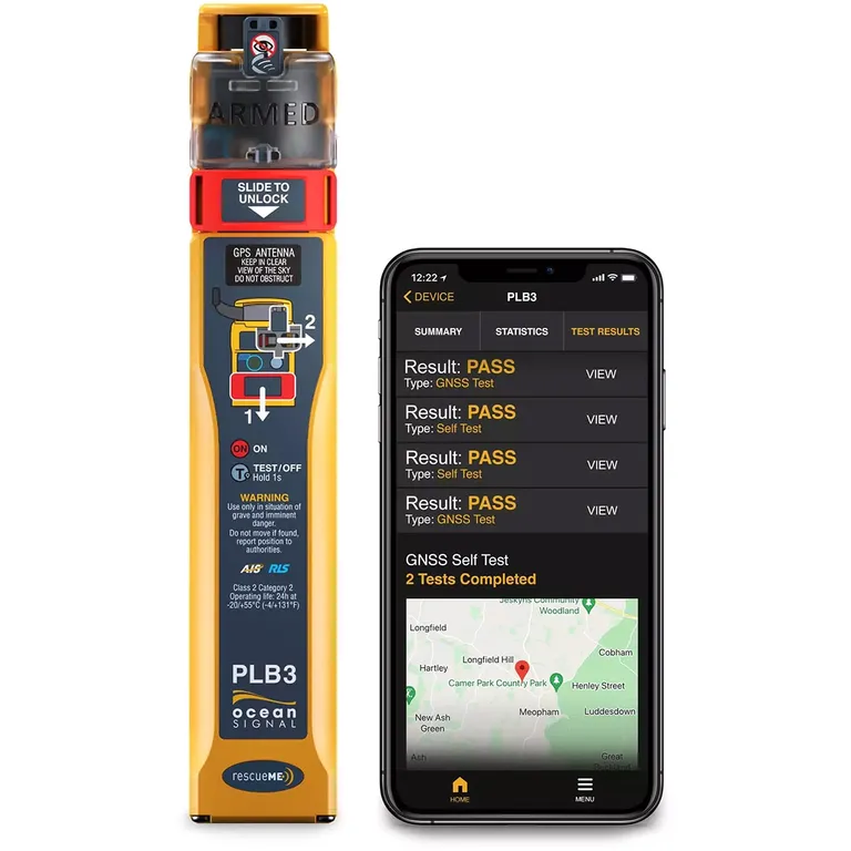 Ocean Signal PLB3 rescueME personlig nødpeilesender med AIS