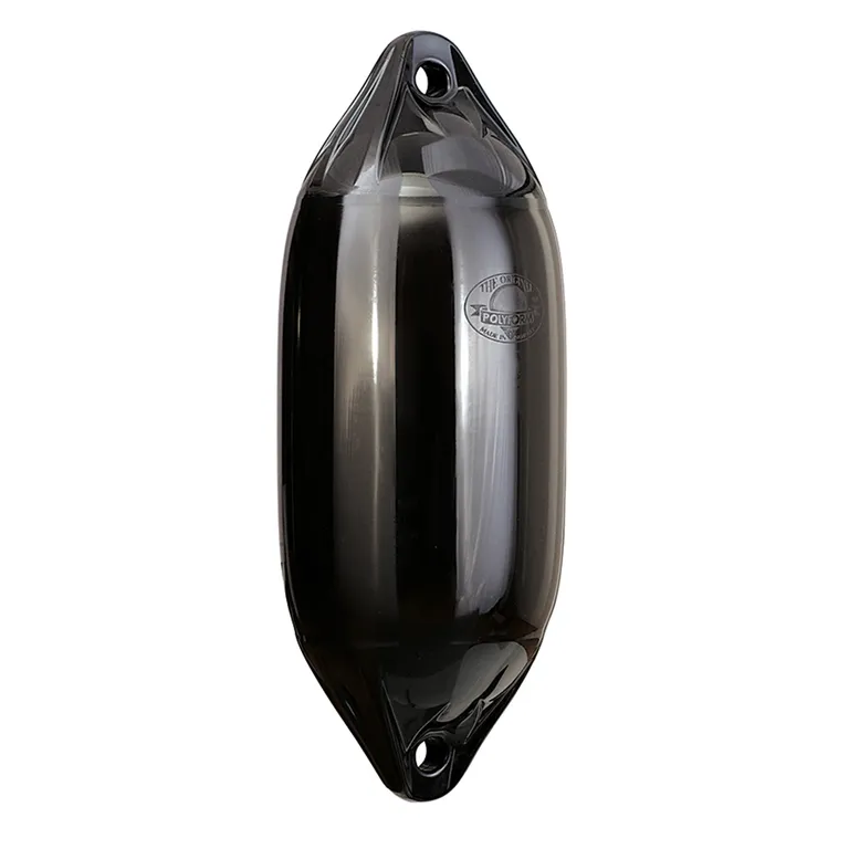 Polyform F7 fender Ø375x1020 mm (Svart)