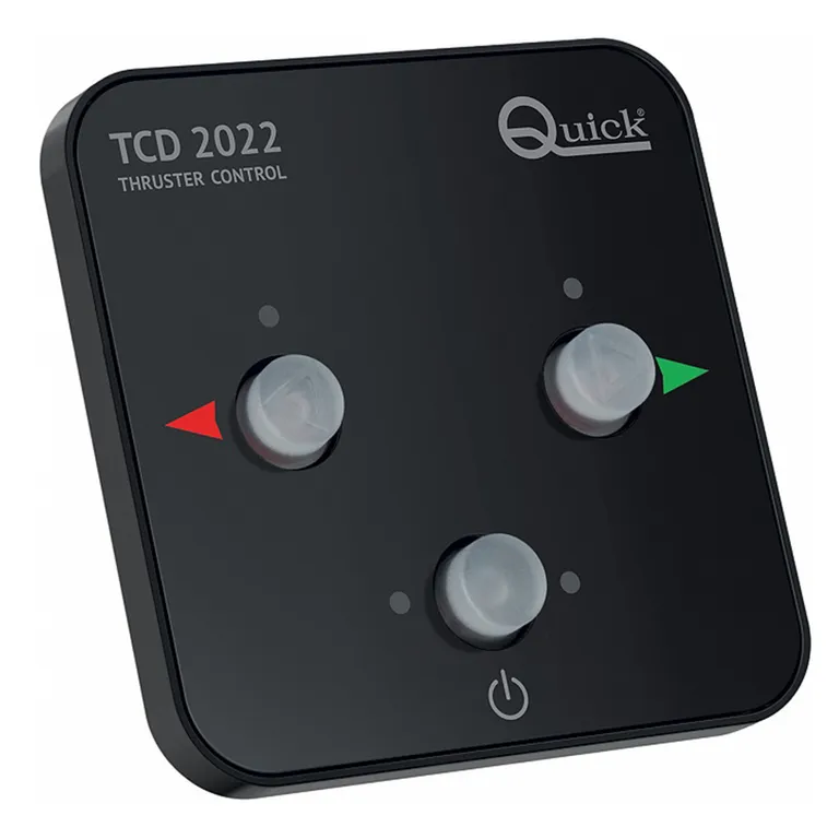 Quick TCD 2022 kontrollpanel for baugpropell
