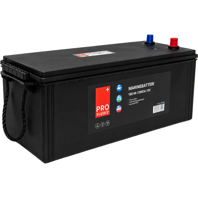ProSupply marinebatteri 12V 180Ah 1000CCA