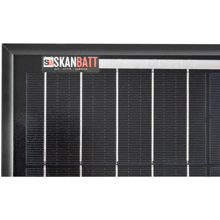 Skanbatt SMB-200W solcellepanel All Black PERC monokrystallinsk