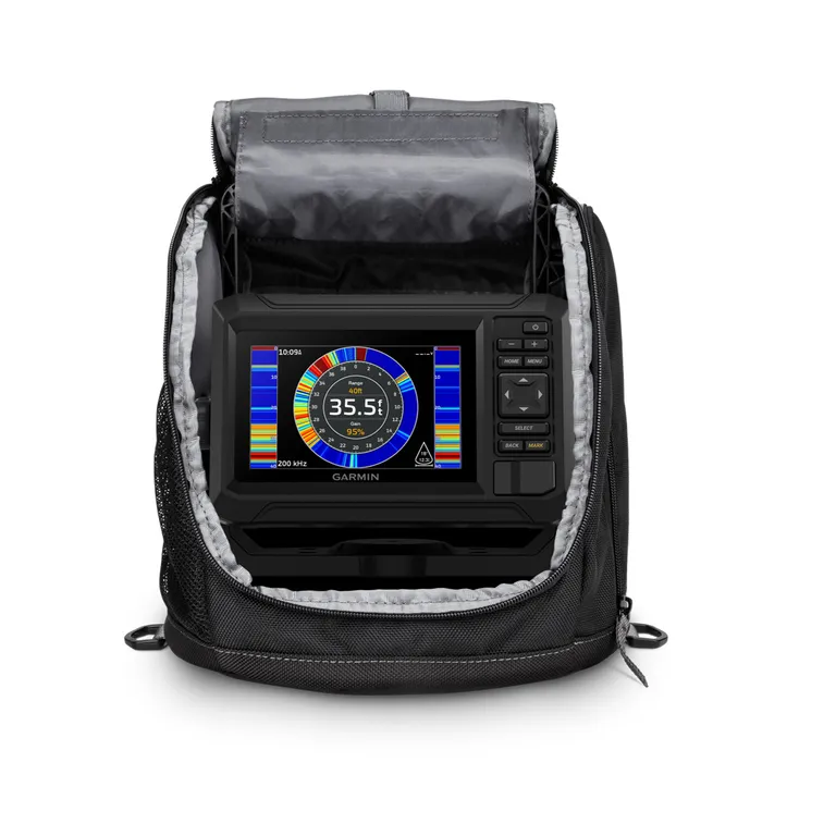 Garmin Echomap UHD2 52cv isfiskepakke med Dual Beam-IF-svinger