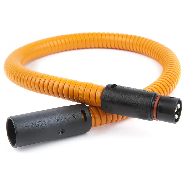 DEFA Plugin skjøtekabel, 0,5 meter (orange)
