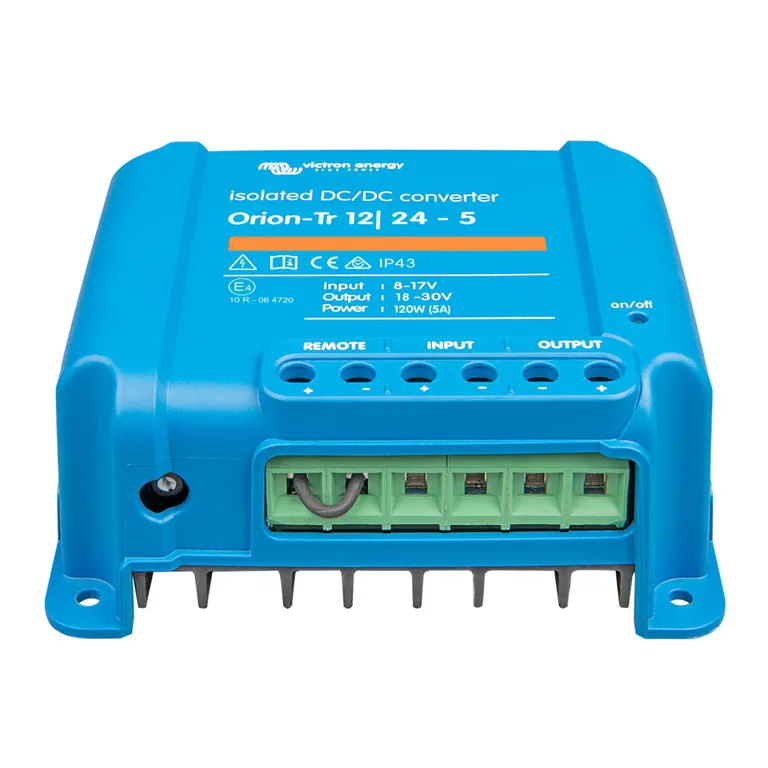Victron Orion omformer DC-DC 12>24V 5A, Galvanisk isolert
