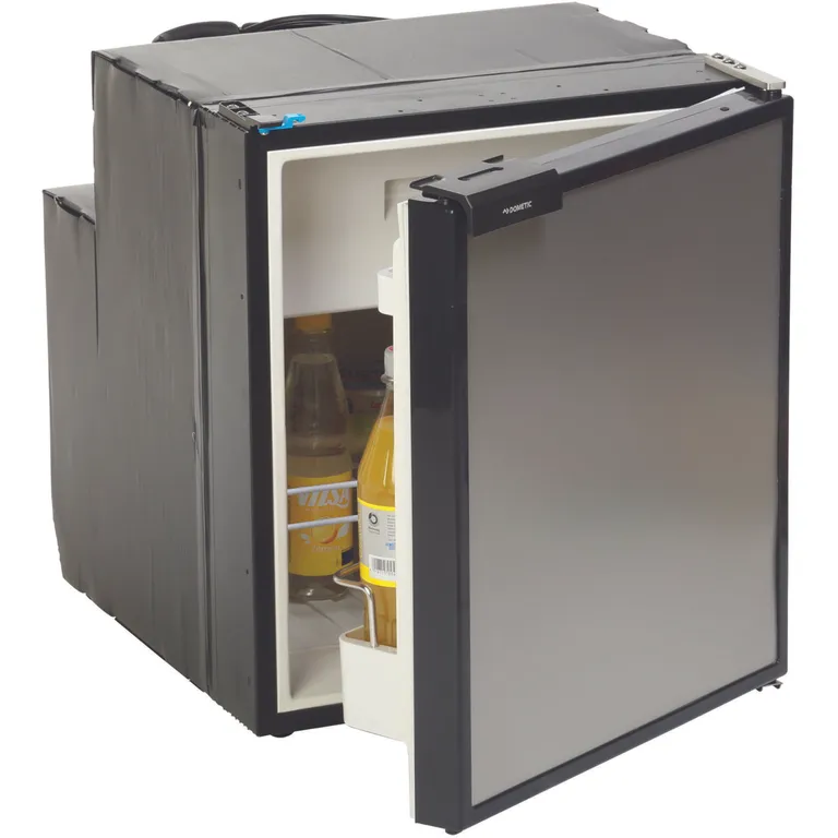 Dometic CRE-50 kjøleskap sølvfarget front