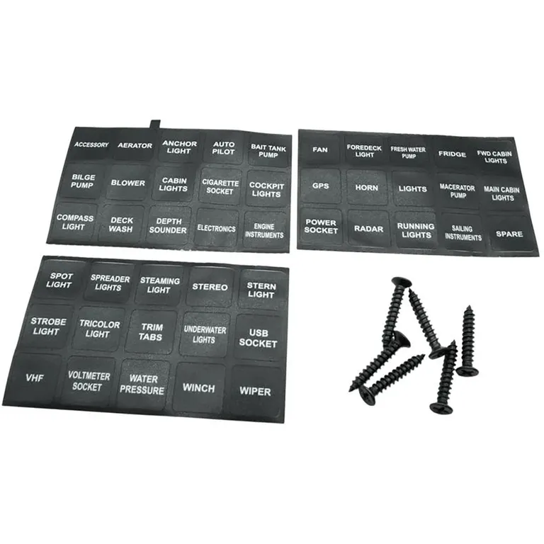 ProSupply Bryterpanel Touch 6 med sikringsholder