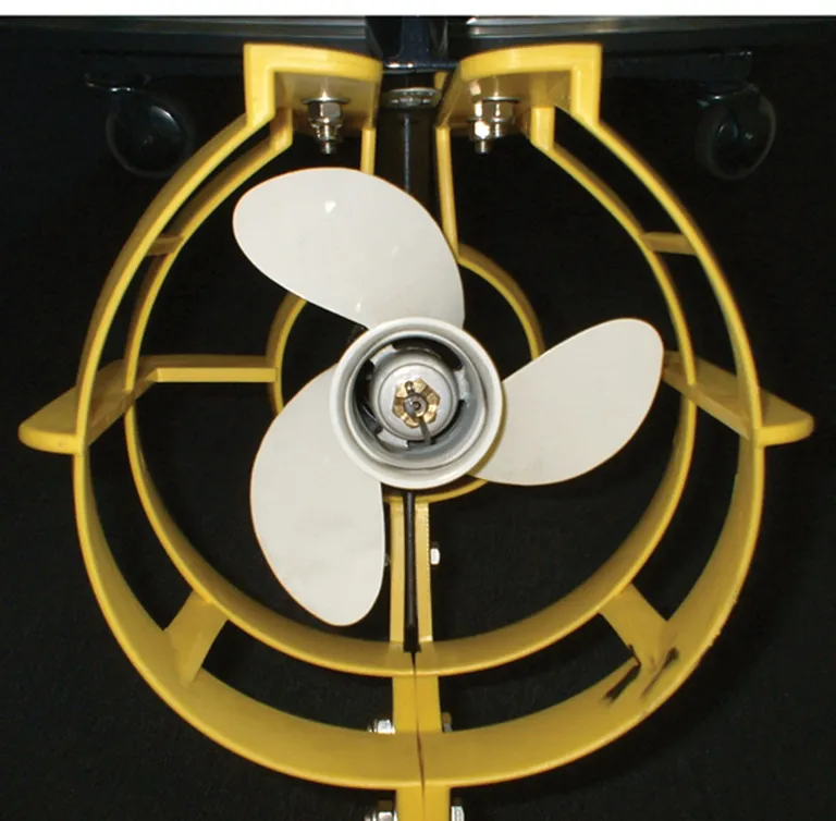 Propellbeskytter 13" blå - 40-65 HK