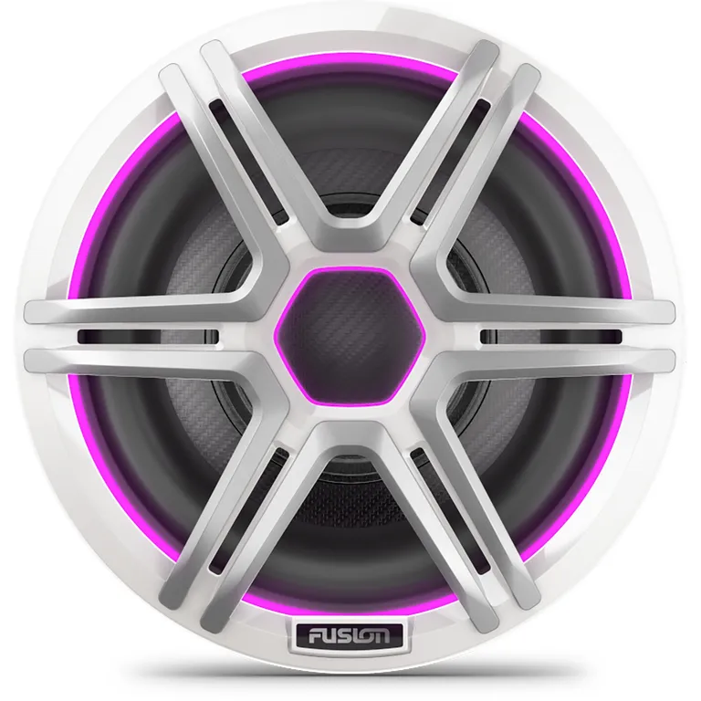 Fusion Apollo-subwoofer 10" LED sportshvit