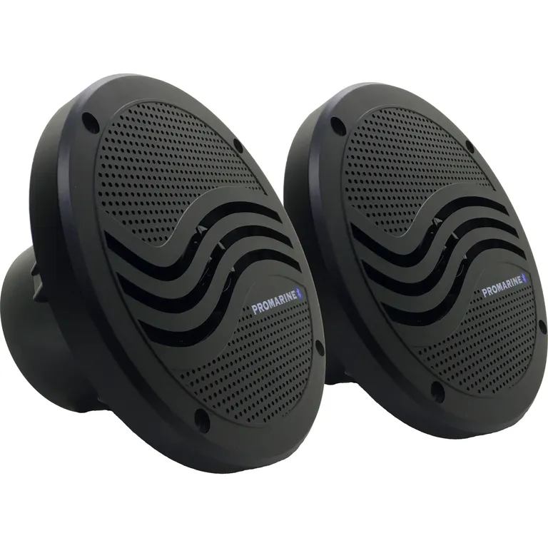 LTC Promarine BT65 6,5" høyttalere med forsterker og Bluetooth (sort)