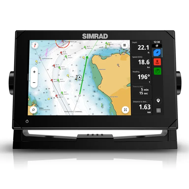 Simrad NSX 3009 9" kartplotter med ekkolodd