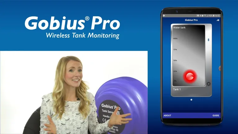 Gobius PRO tanksensor med Bluetooth (3 sensorer)