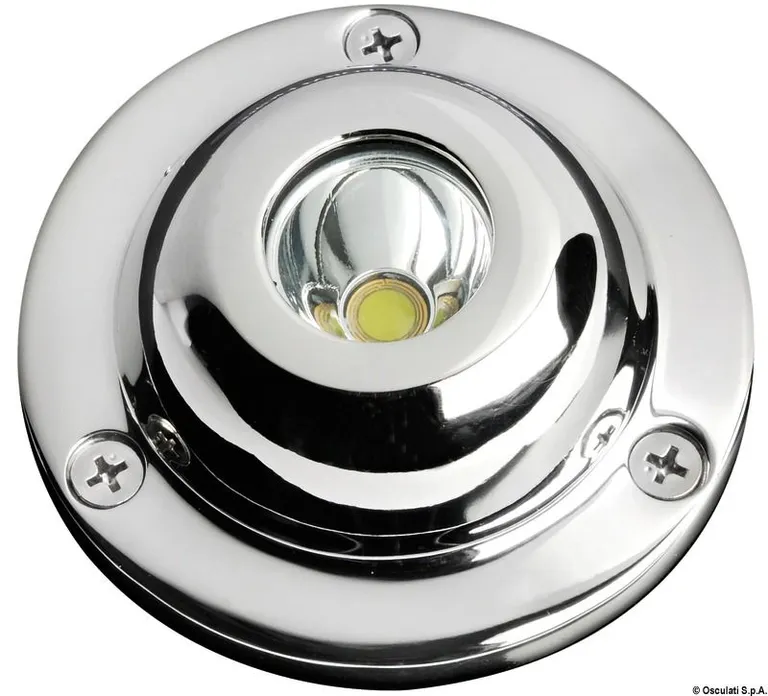 Osculati 4W undervannslys(RGBW flerfarget) for utenpåliggende montering.