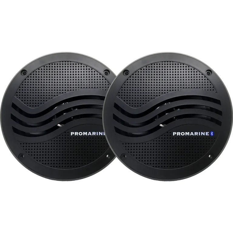 LTC Promarine BT65 6,5" høyttalere med forsterker og Bluetooth (sort)