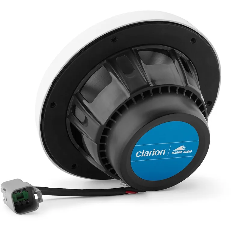 Clarion Marine Premium Høyttalere 7,7" RGB hvit/grå sportsgrill