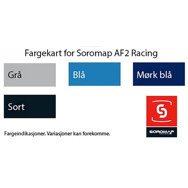 Soromap AF2 Racing selvpolerende bunnstoff Svart 2,5l