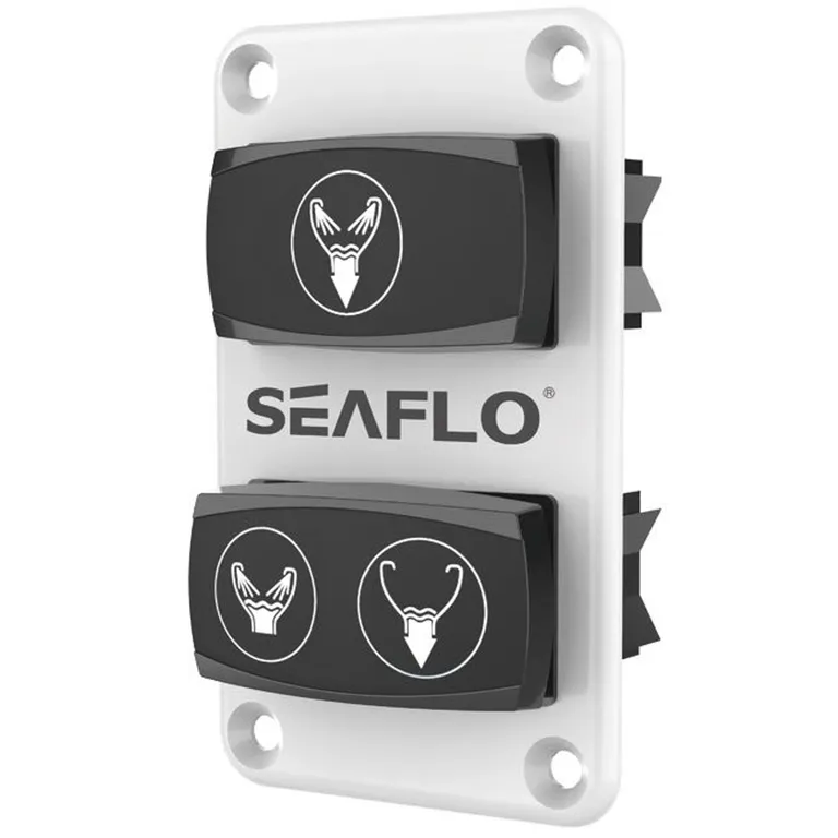 Seaflo Bryterpanel for Quiet Flush elektrisk toalett 12V/24V