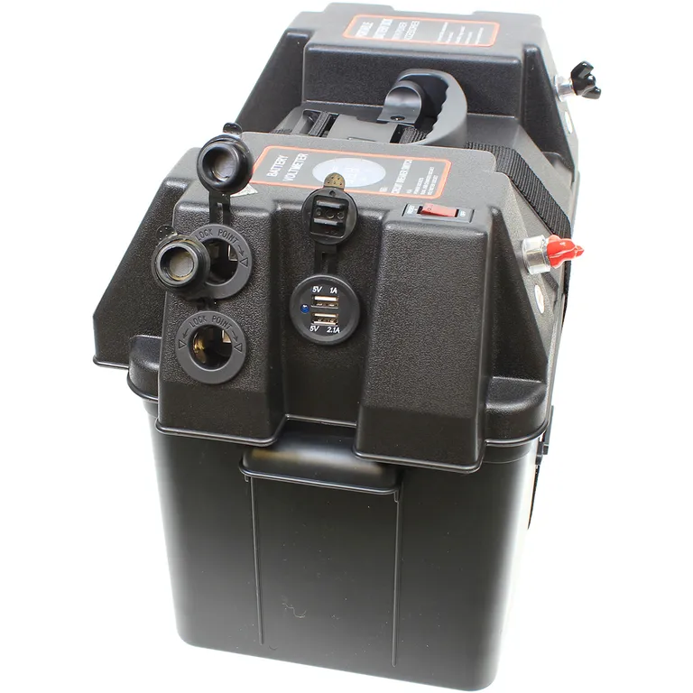 ProSupply PowerBox batterikasse med 12V og USB-uttak