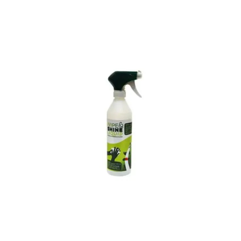 KMI Wipe & Shine Liquid 0,5 liter sprayflaske