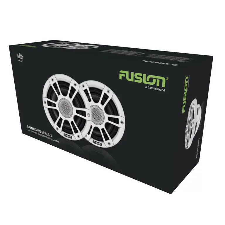 Fusion Signature Series 3i Sport hvite 6.5" høyttalere 230W