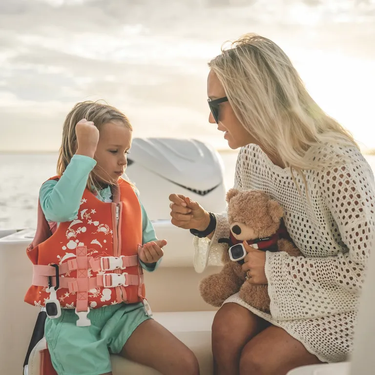 Garmin MOB-tagg til OnBoard System – Hvit