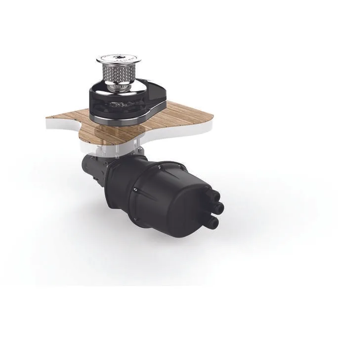 Lewmar VX2+ 1000W 12V ankervinsj med taunokk, for 8mm DIN766 kjetting