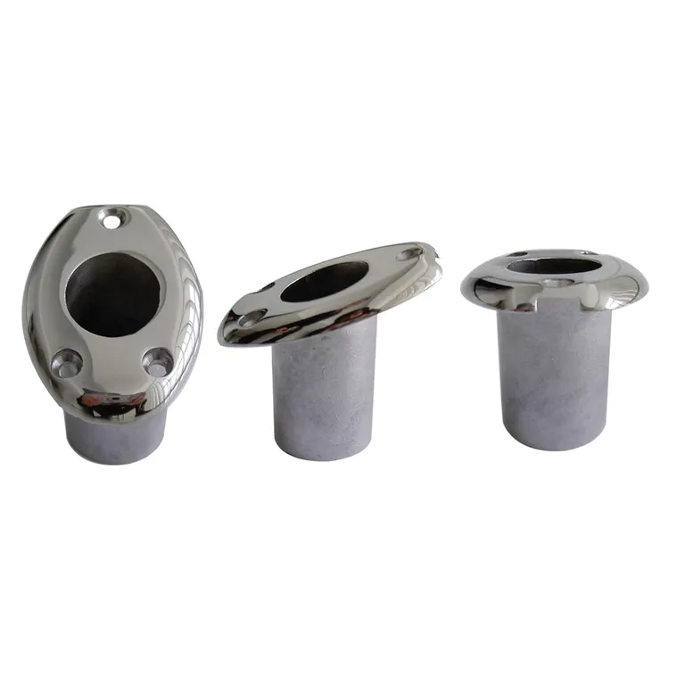 MultiMarine Flaggholder vinklet nedfellbar syrefast Ø 25mm
