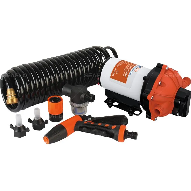 Seaflo 18,9LPM spylepumpesett (12V)