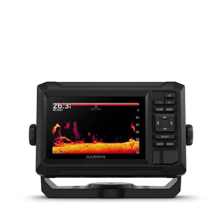 Garmin Echomap UHD2 52cv 5" kartplotter med ekkolodd, inkl. hekksvinger
