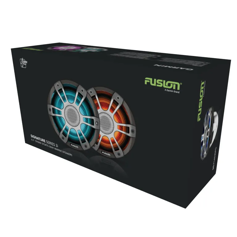 Fusion Signature Series 3i Sport grå CRGBW 6.5" høyttalere 230W