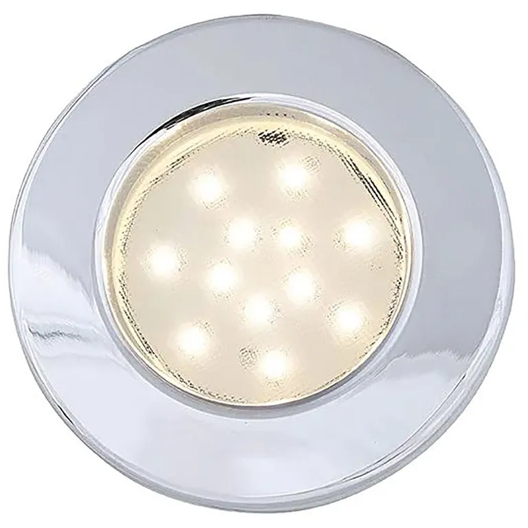 Båtsystem Downlight Pinto LED Krom 1,66W 12/24V