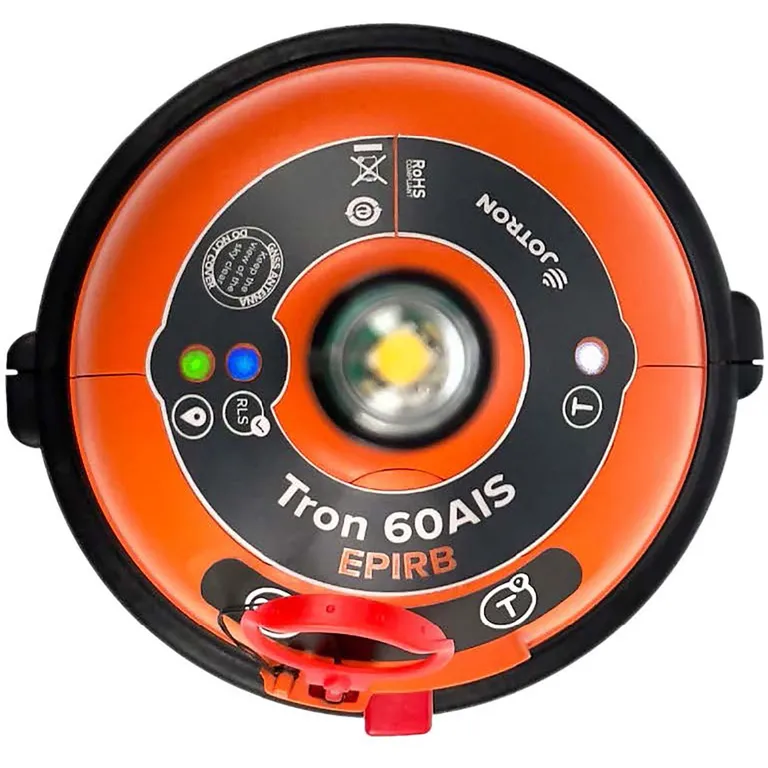 Jotron Tron 60AIS EPIRB nødpeilesender med GPS og AIS, manuell brakett